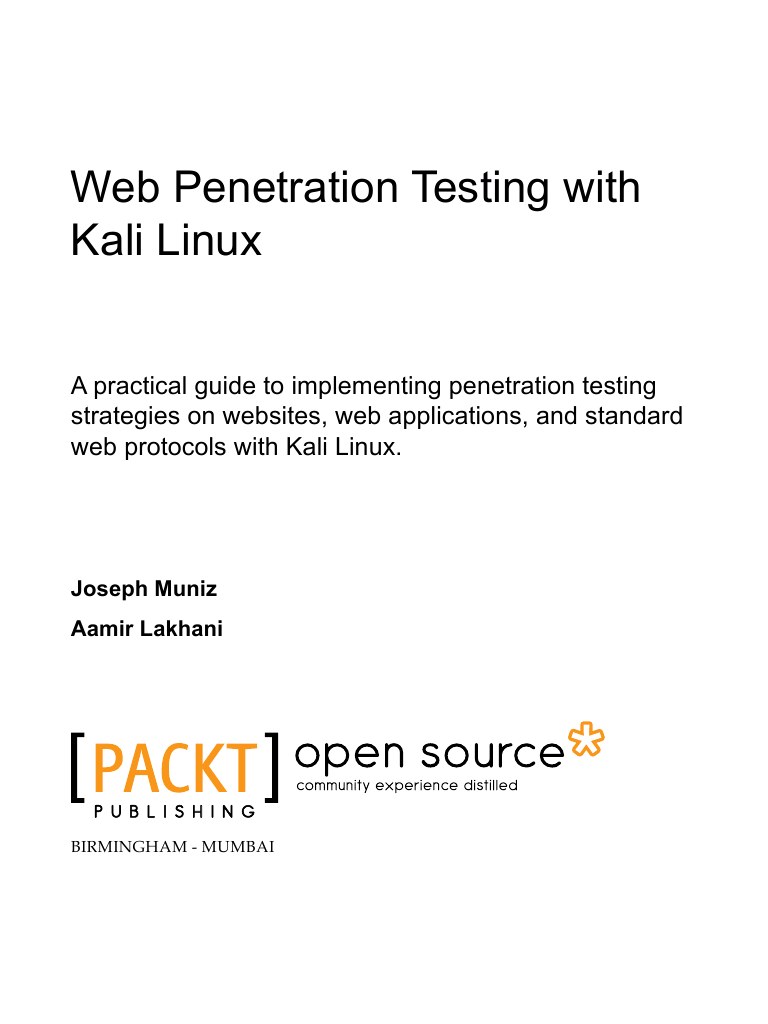Application penetration testing tools